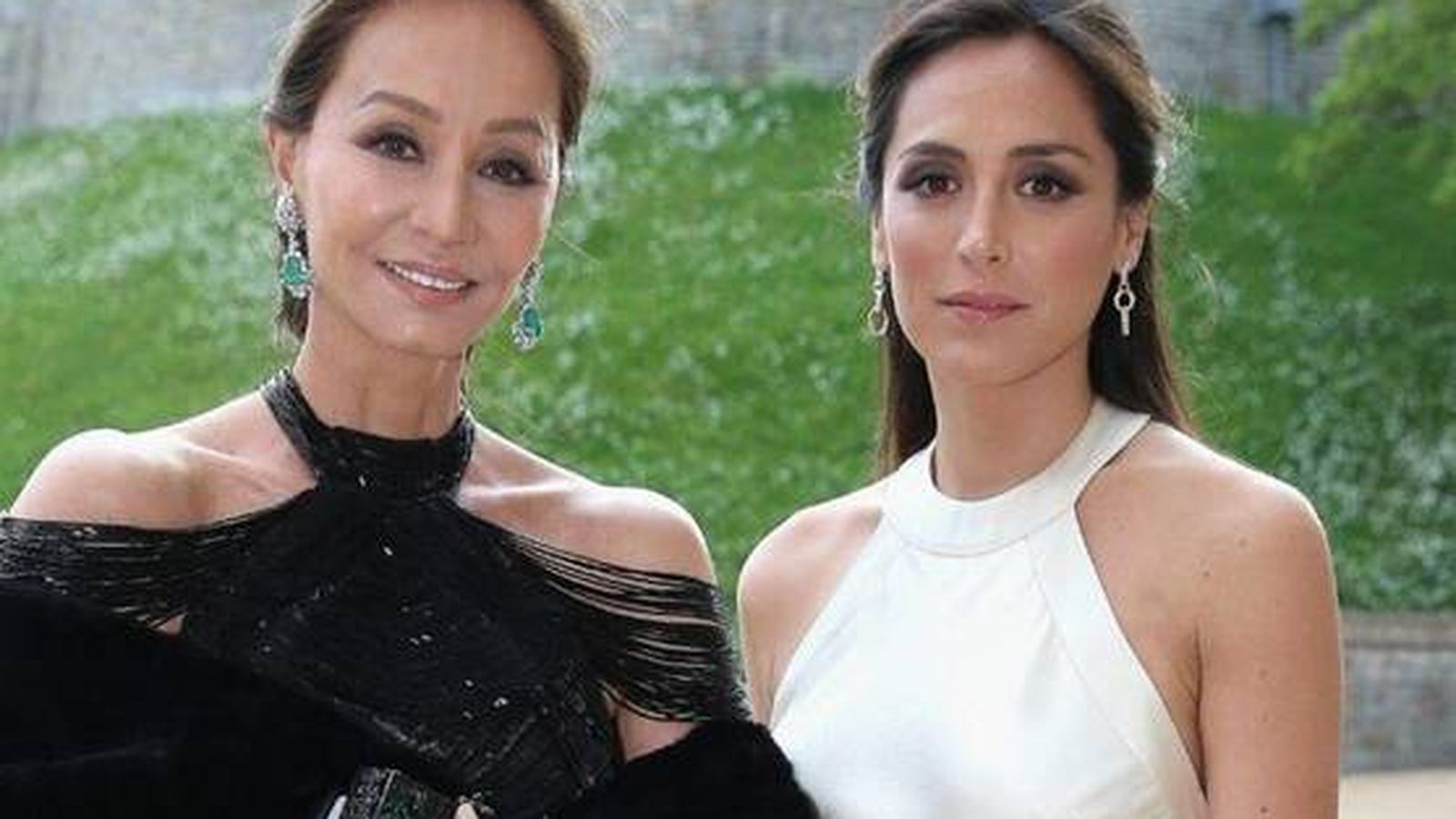 Las siempre elegantes Isabel Preysler y Tamara Falcó.