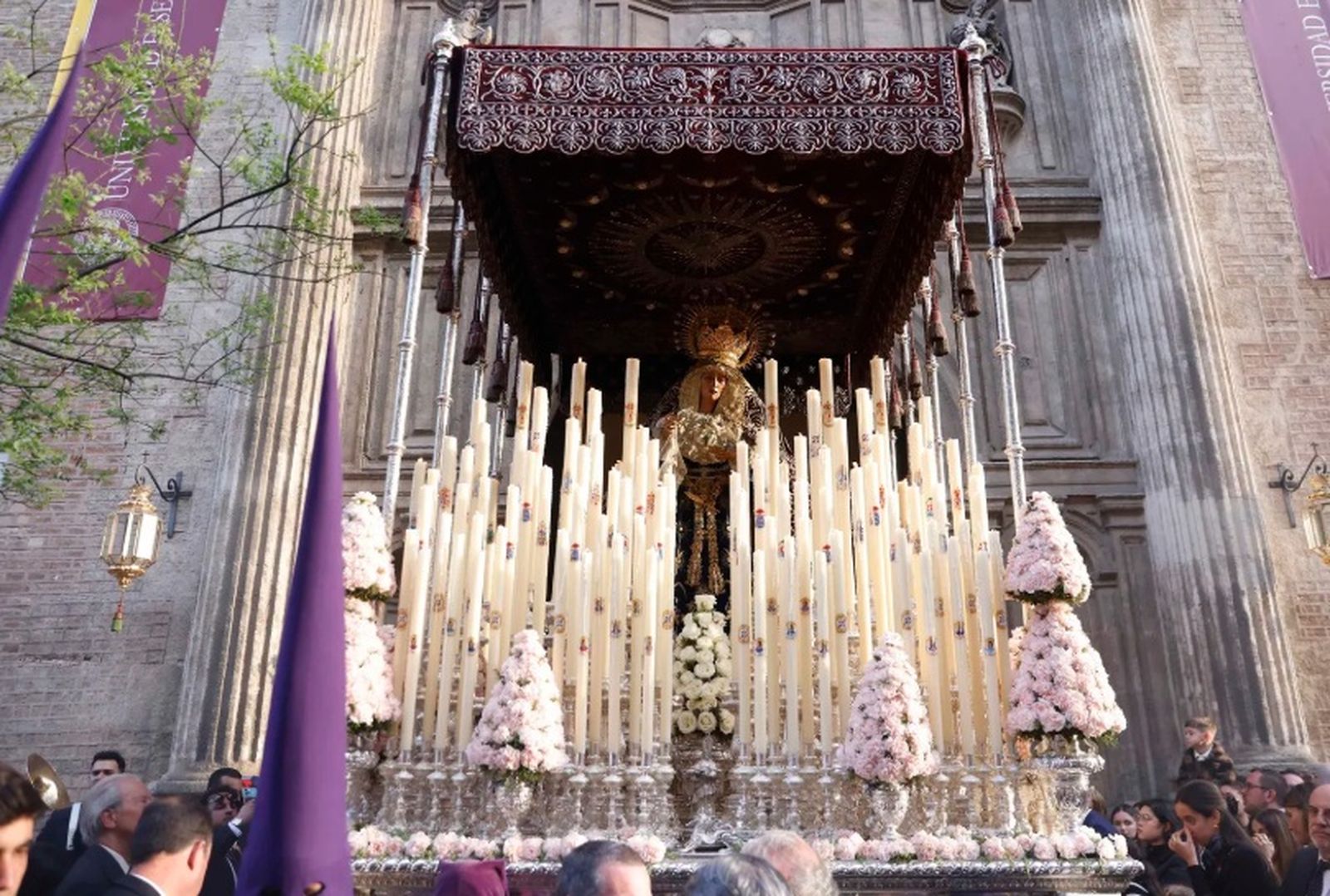 La Virgen del Valle en su imprescindible paso de palio