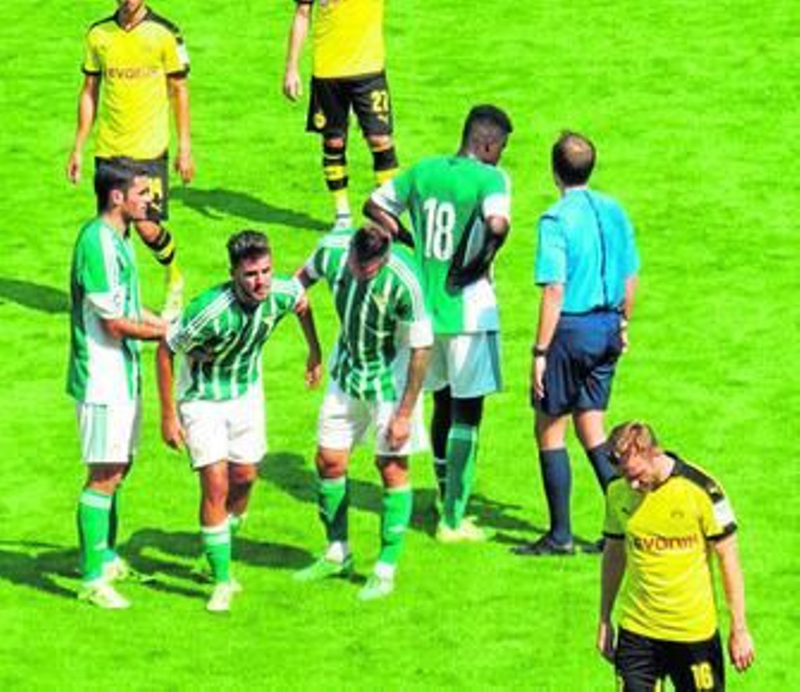 Maciá mima a Ceballos