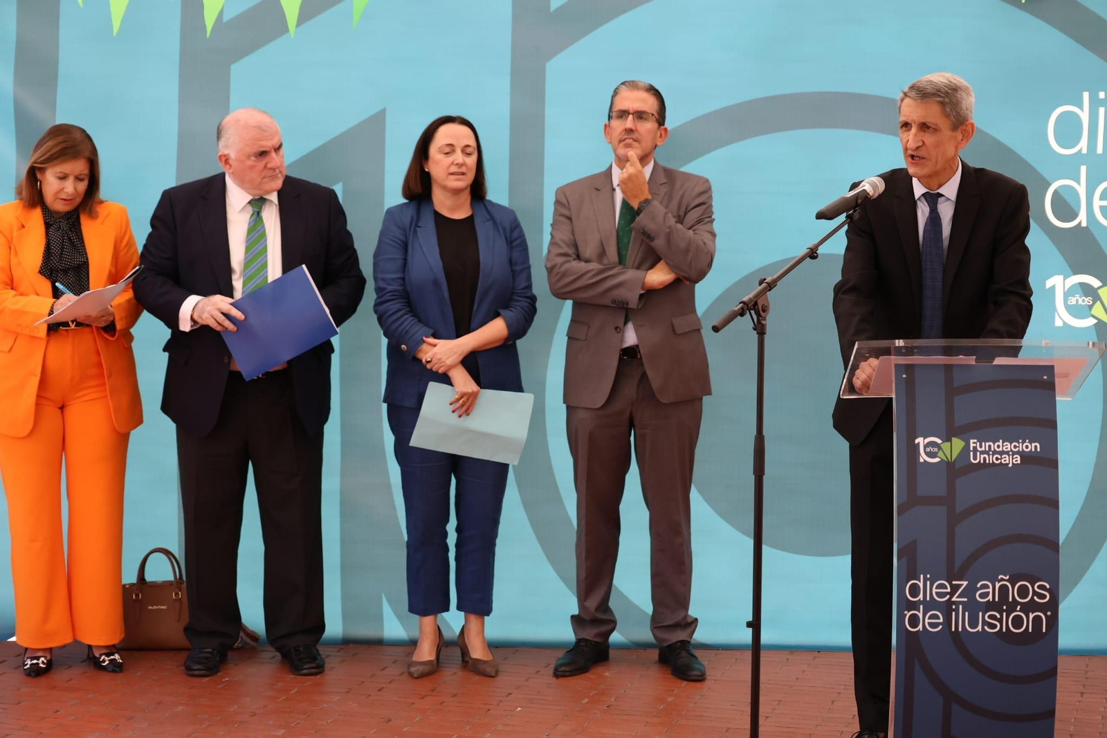 Las fotos de la inauguración del Espacio Fundación Unicaja con el que la institución celebra su décimo aniversario