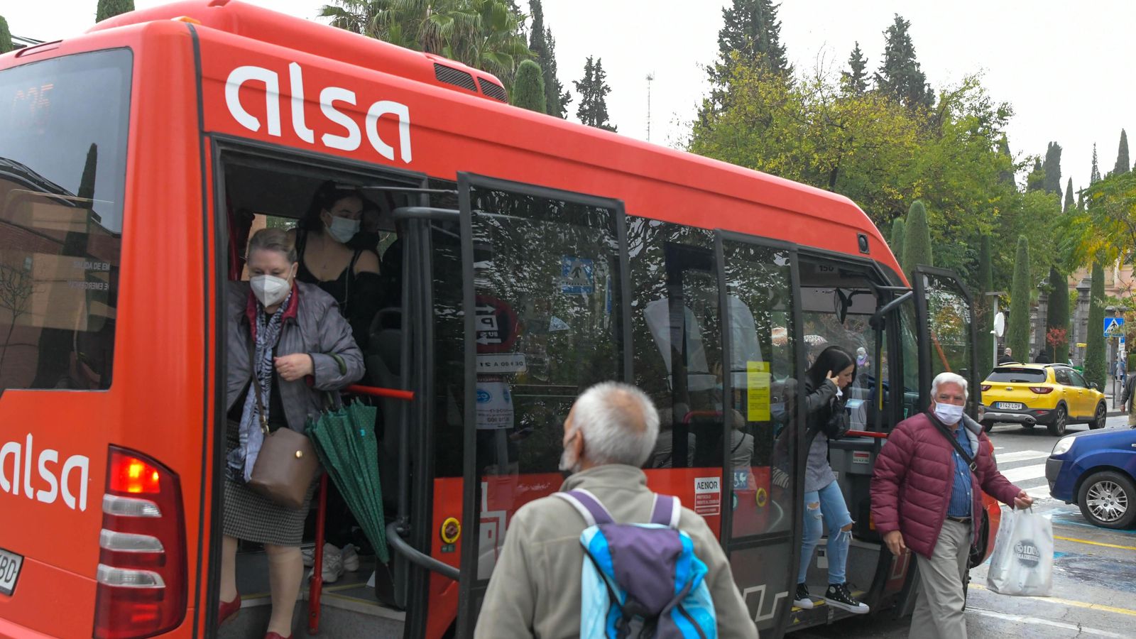 Menos usuarios en la pandemia
