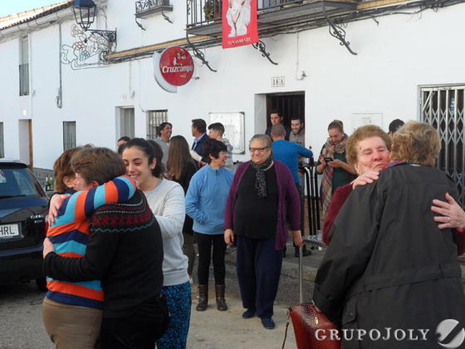 Las imágenes de una jornada de Lotería con lluvia de premios en la provincia de Huelva