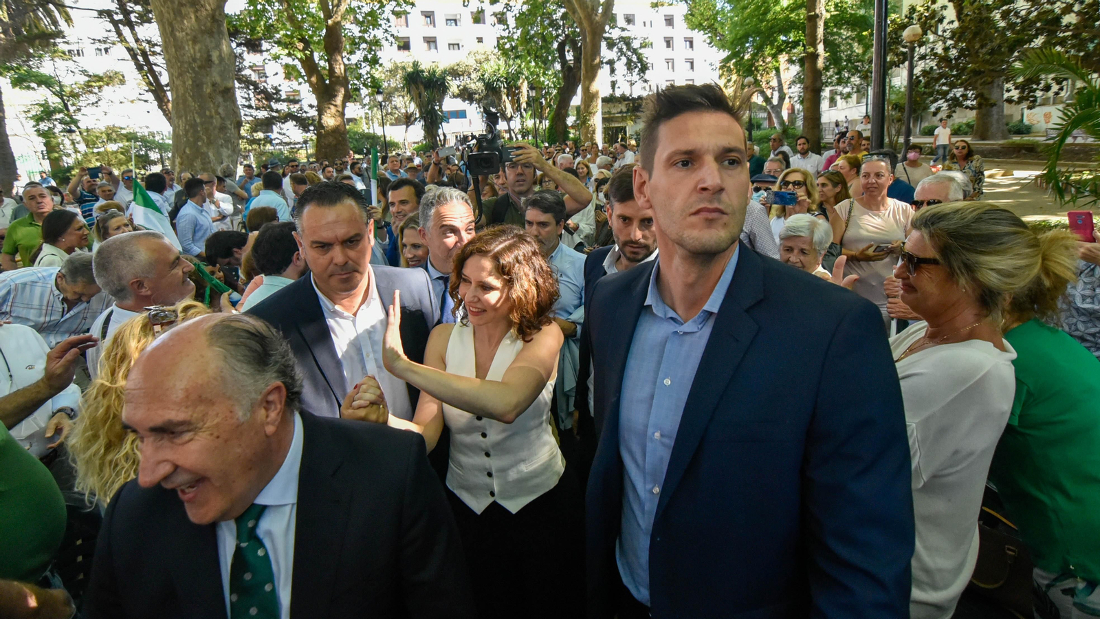 Fotos de Isabel Díaz Ayuso en Algeciras