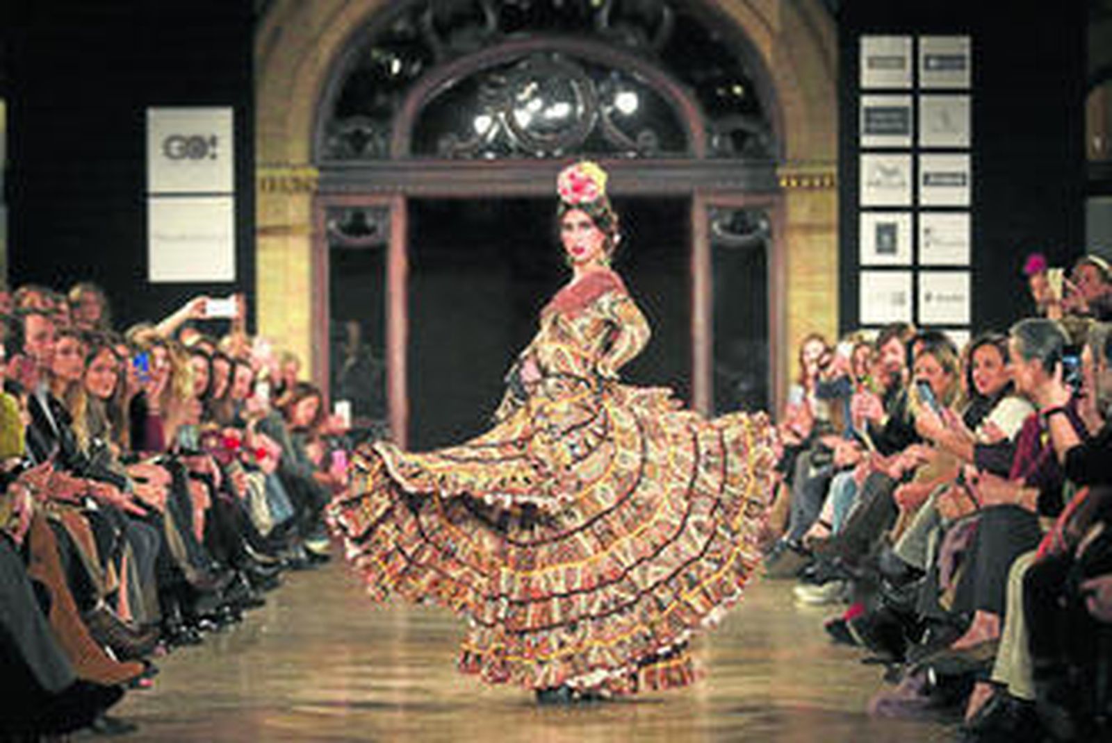 Un momento del desfile de Pol Núñez.