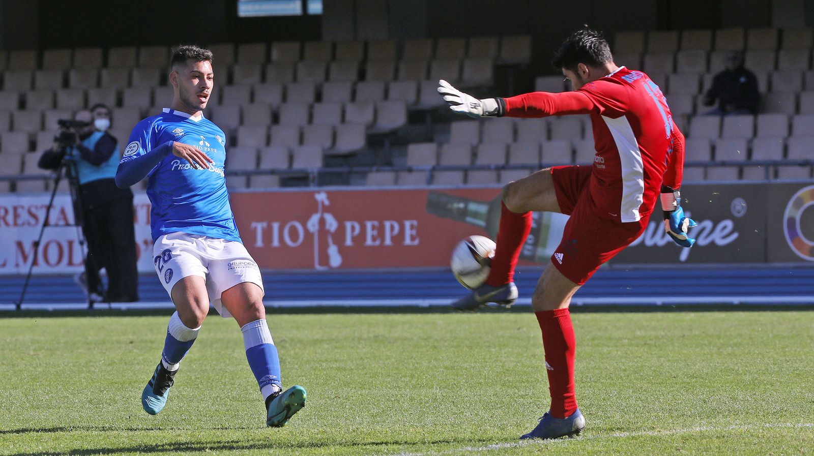 Victoria del Xerez DFC ante la UD San Fernando (1-0)