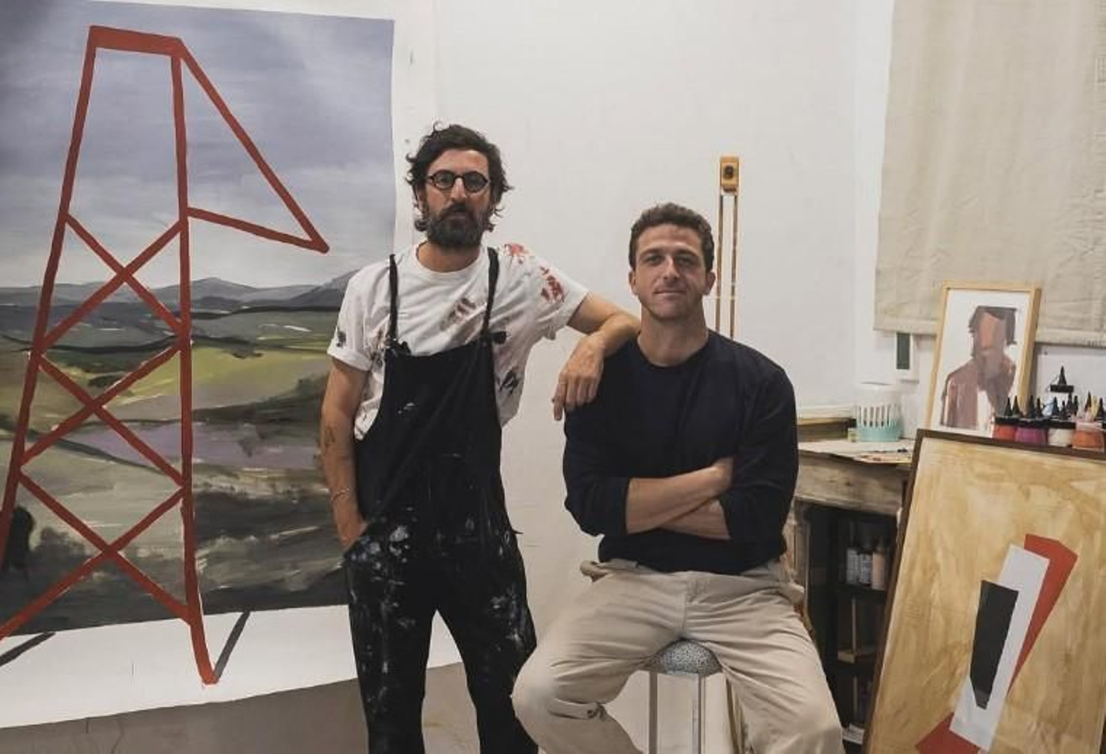 García Forcada junto a Andrés Suárez