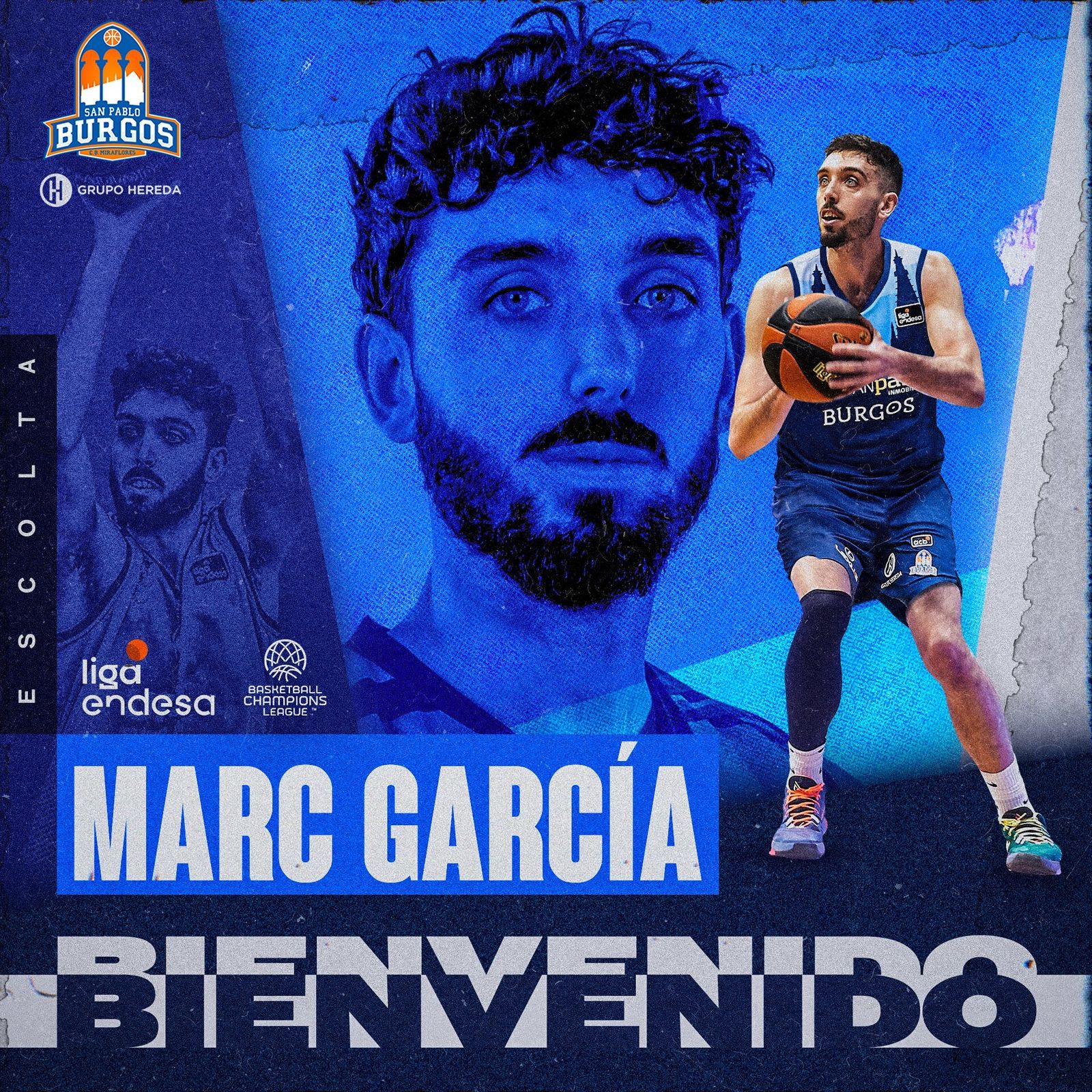 Marc García, nuevo jugador del Hereda San Pablo Burgos.