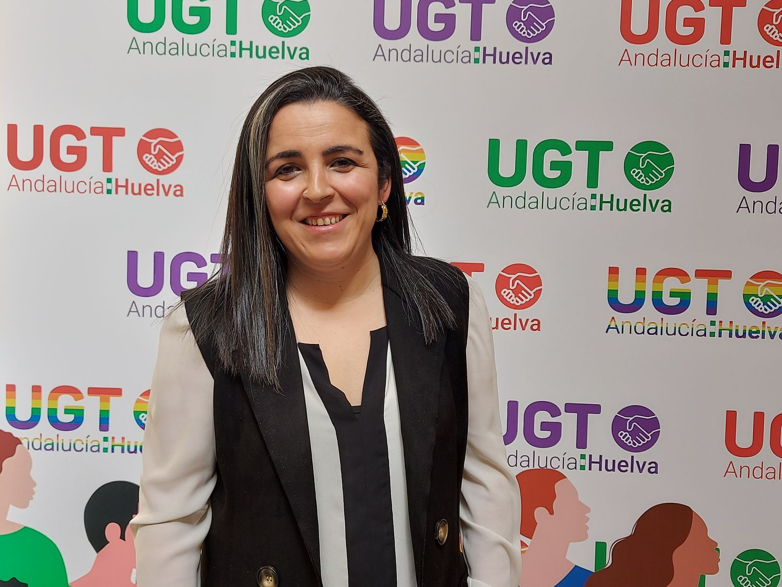 Tania Salas, Secretaria de Políticas Sociales de UGT Huelva