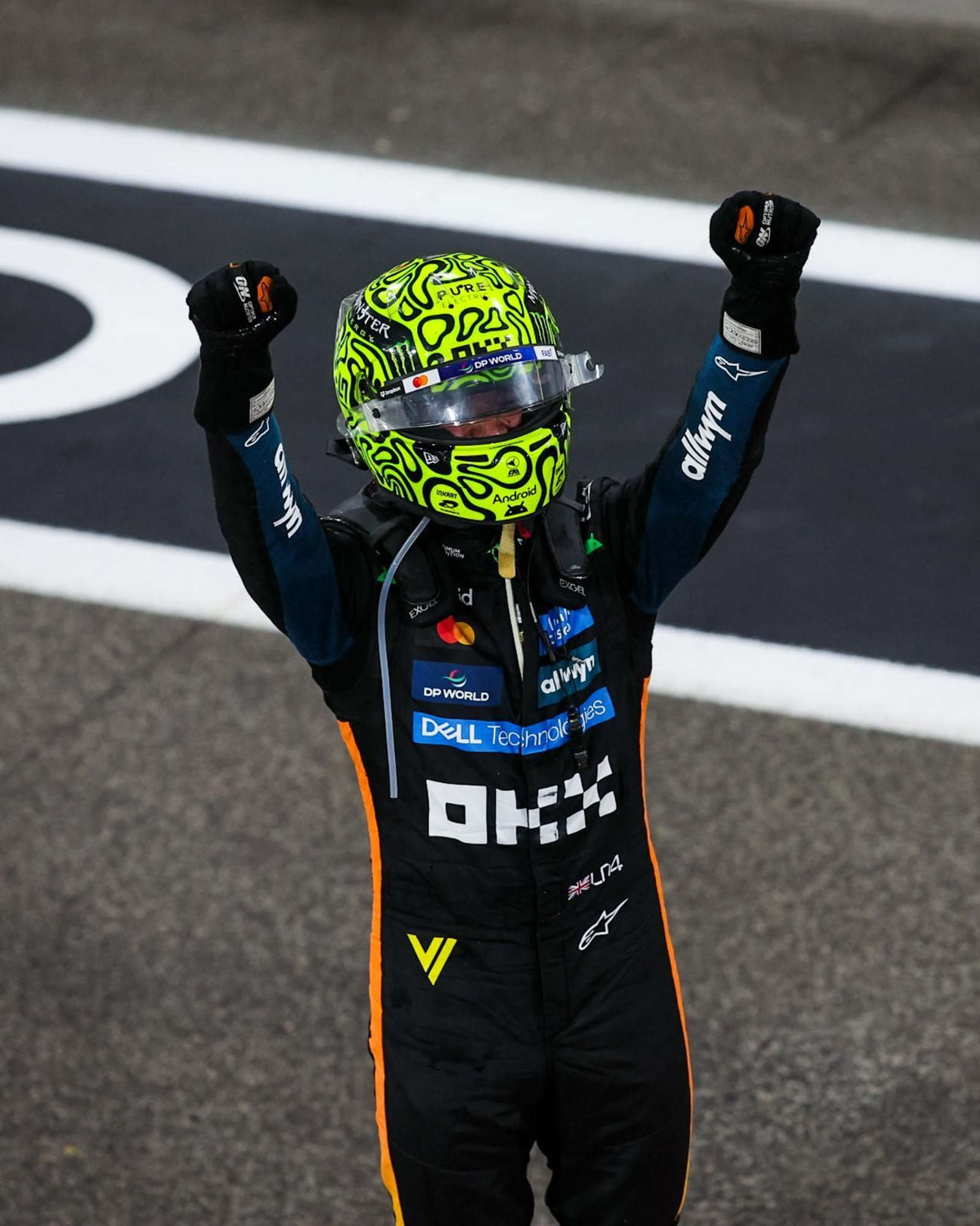 Las fotos del título mundial de Lando Norris en la Fórmula 1