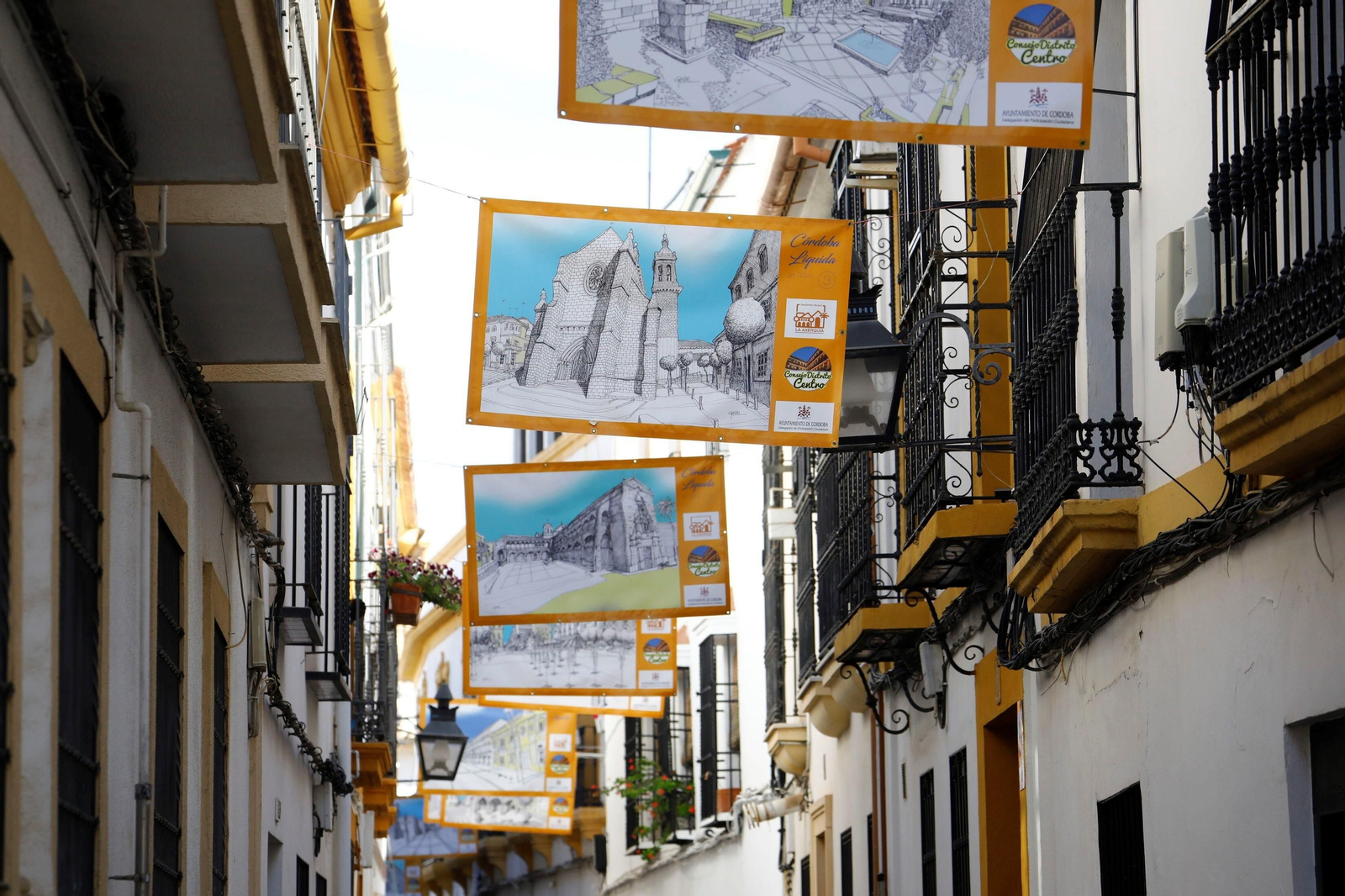 La calle Imágenes de Córdoba se llena de arte, en fotografías
