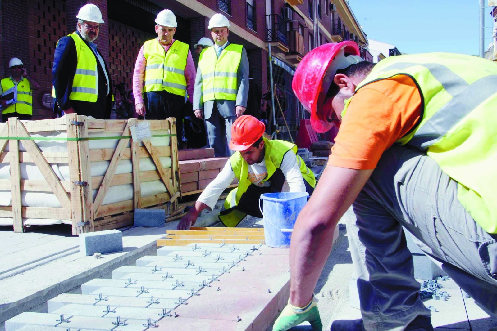 Imagen de unas obras