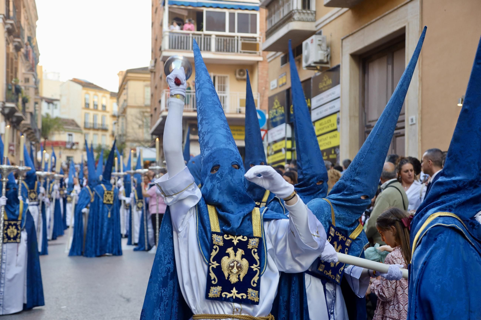 Prendimiento el Domingo de Ramos en Málaga, en imágenes