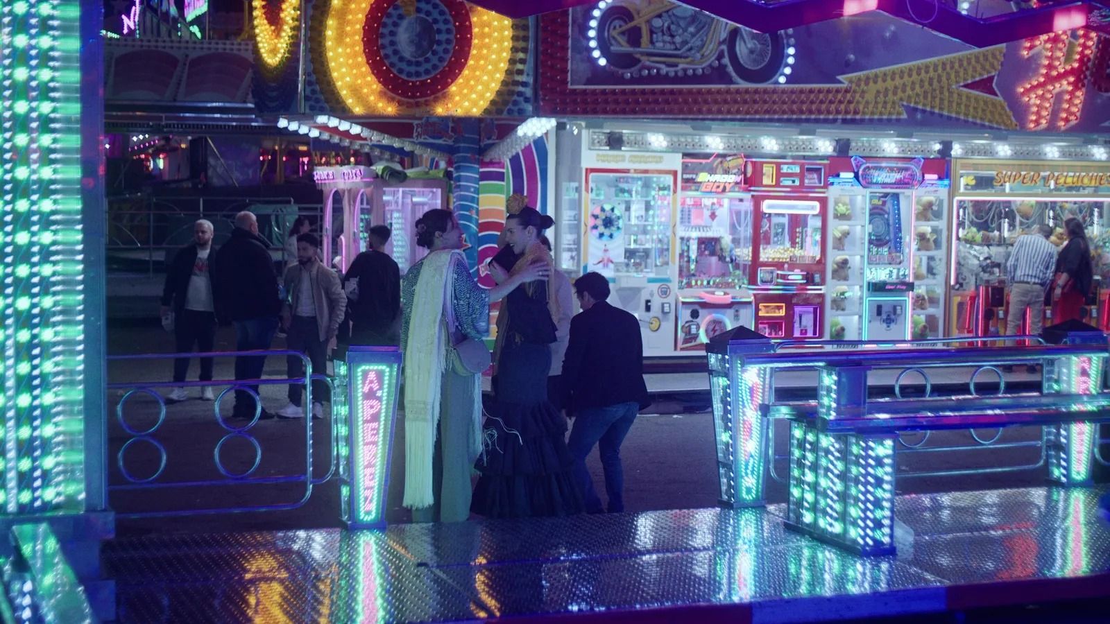 Escena del cortometraje 'Baile de feria'.