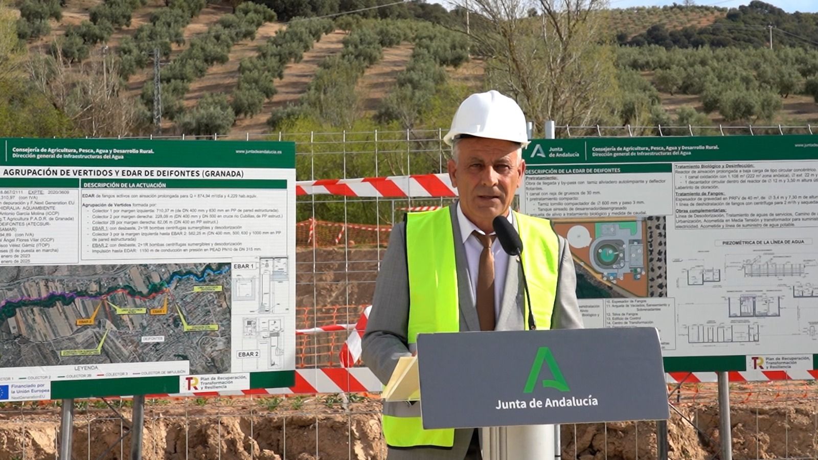 Francisco Abril Tenorio, alcalde de Deifontes.