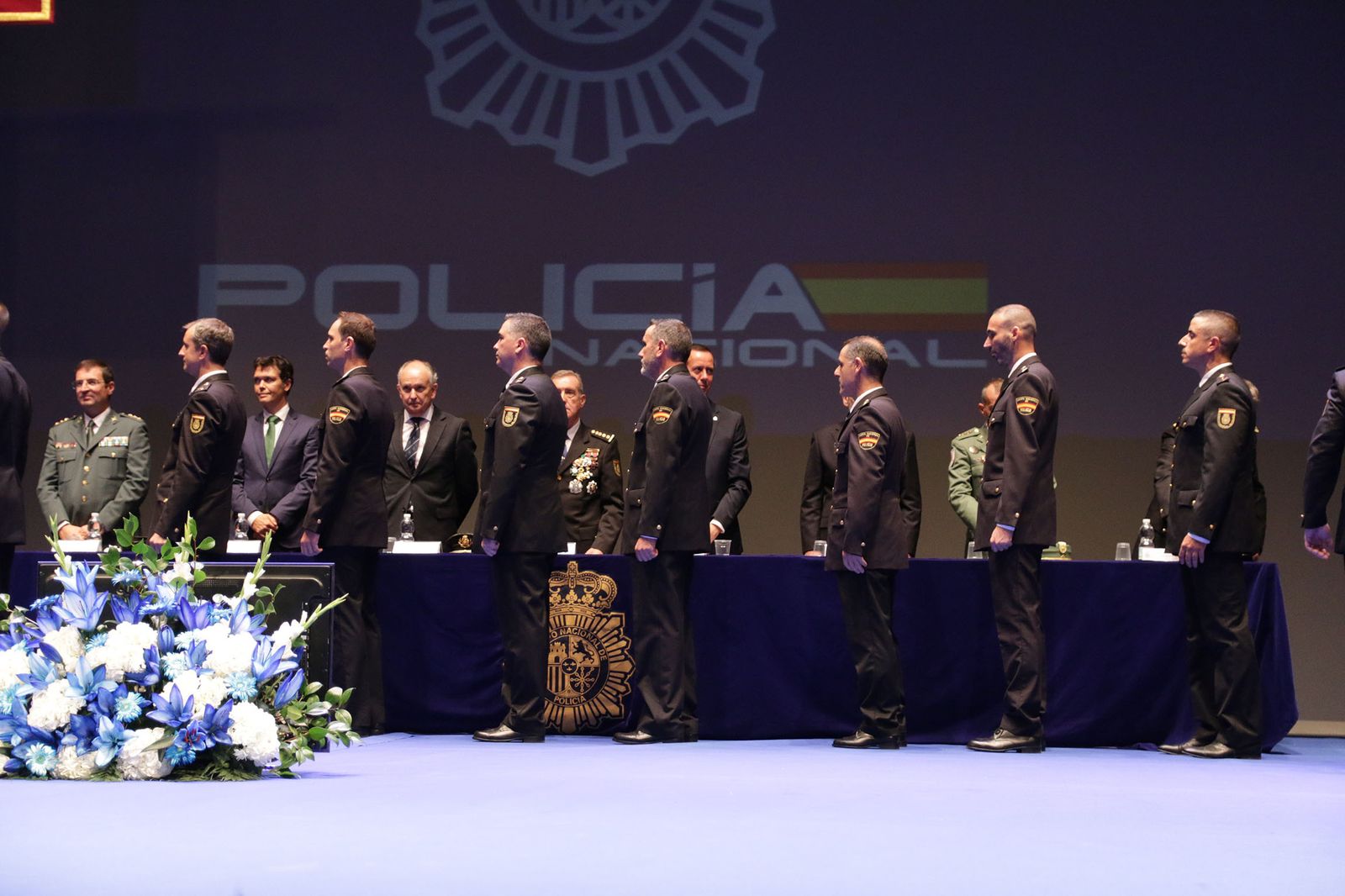 Celebración del Día de la Policía Nacional en Almería