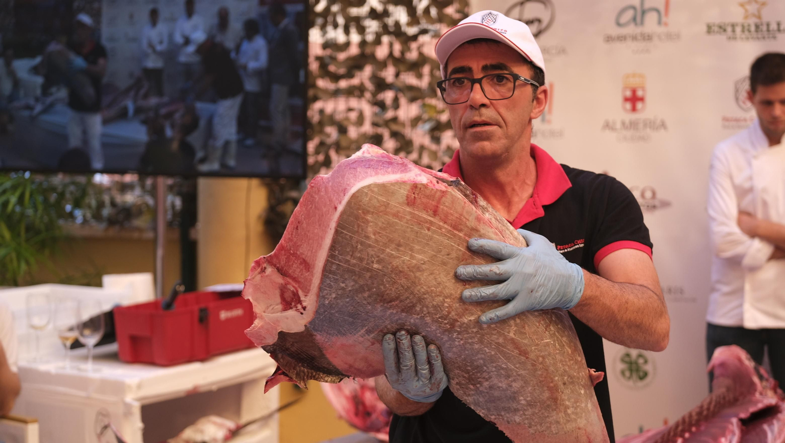 Jornadas del ronqueo del atún de almadraba en el Espacio Gastronómico Tony García, en Almería