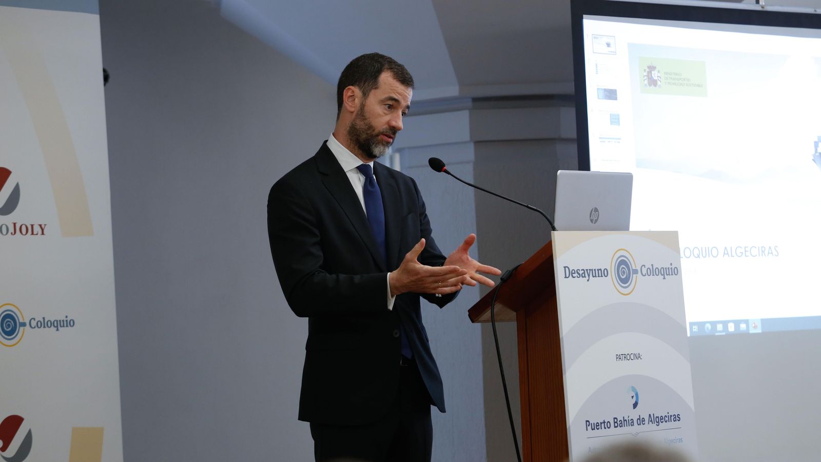 Fotos del Desayuno Coloquio de Europa Sur y el Propeller Club de Algeciras con Benito Núñez Quintanilla