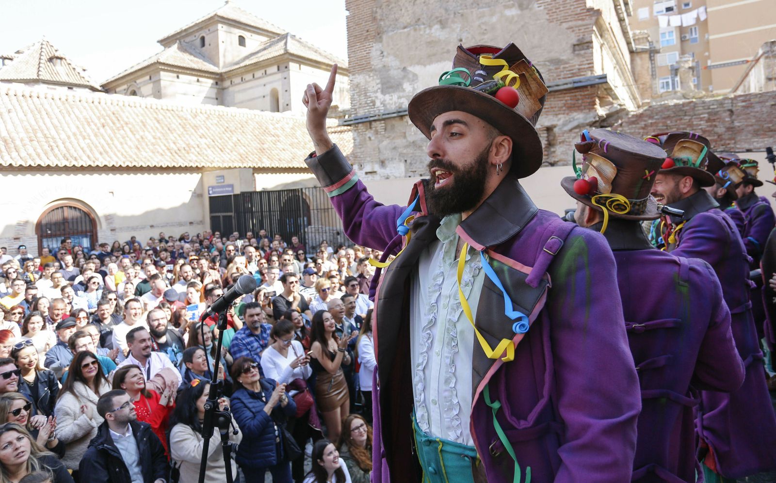 La celebración del Festival de la Alegría en el Carnaval de Málaga