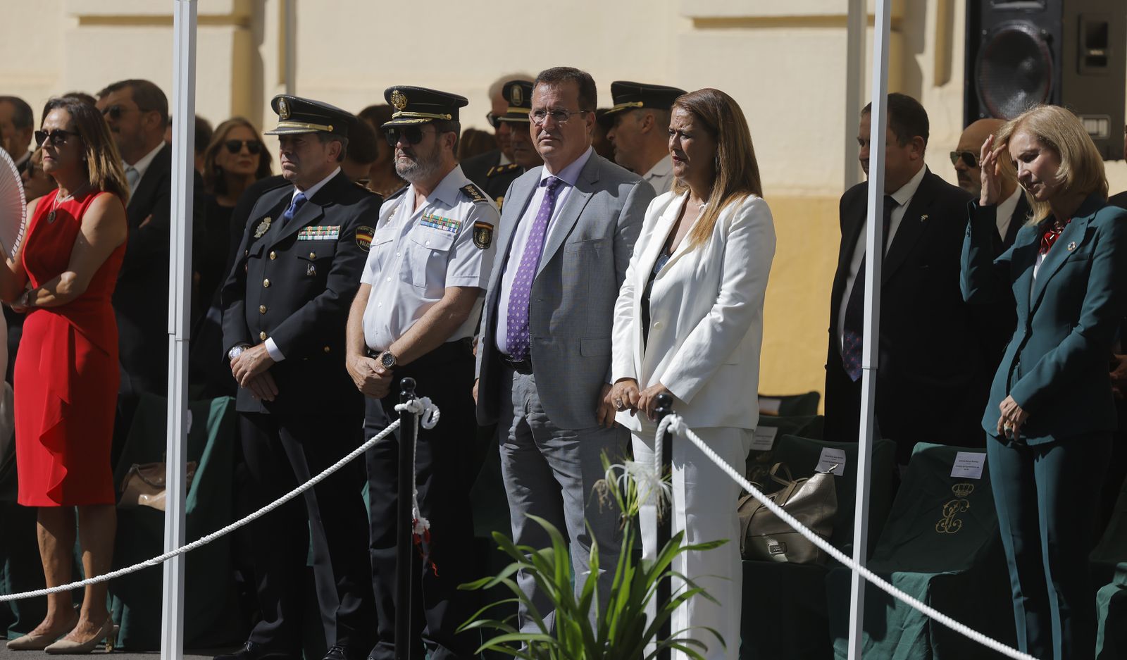 Las fotos de la despedida del  jefe de la IV Zona de la Guardia Civil, Alfonso Rodríguez Castillo