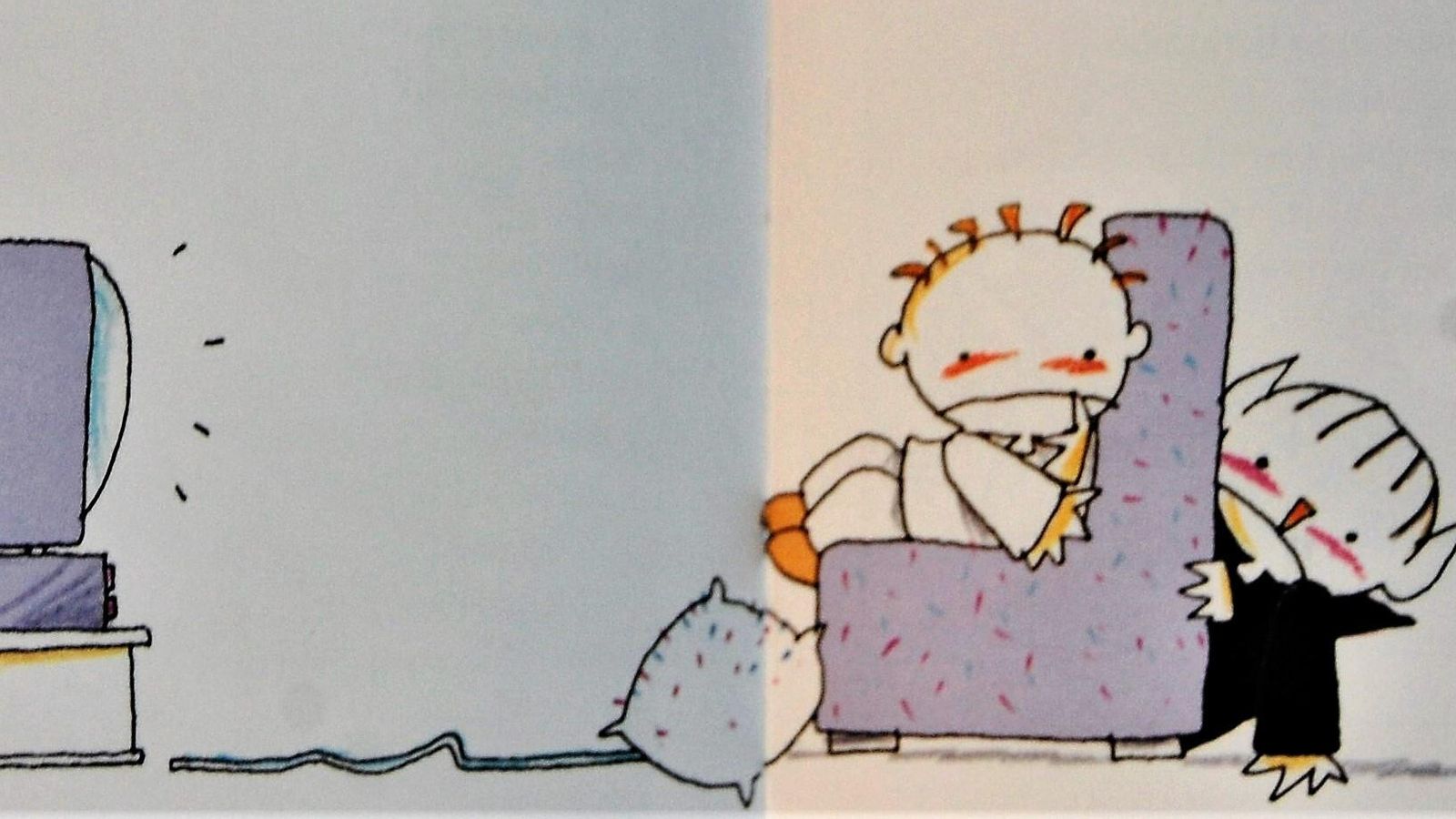 'Un extraño en el tejado'