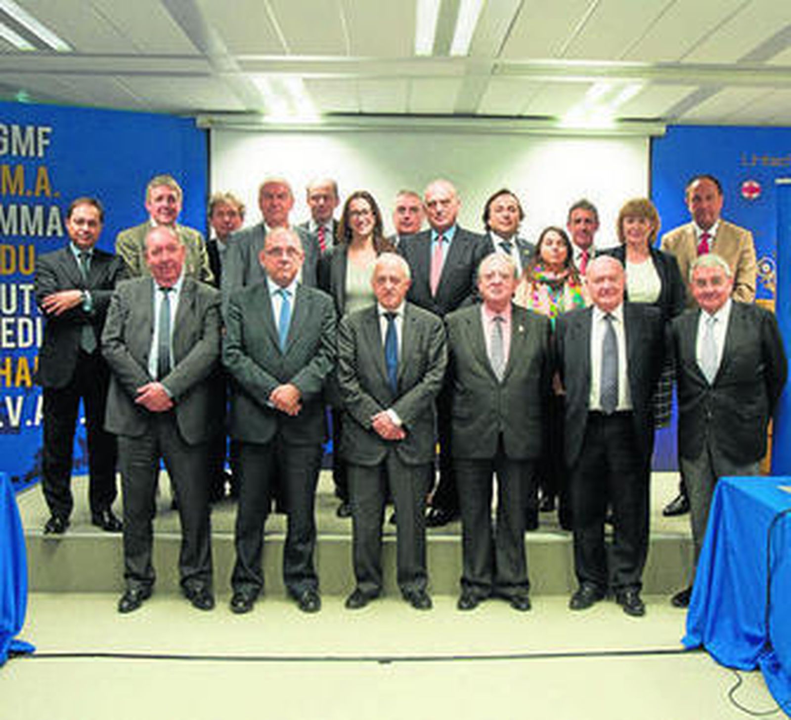 Asistentes a la Asamblea Anual de Europa Médica.