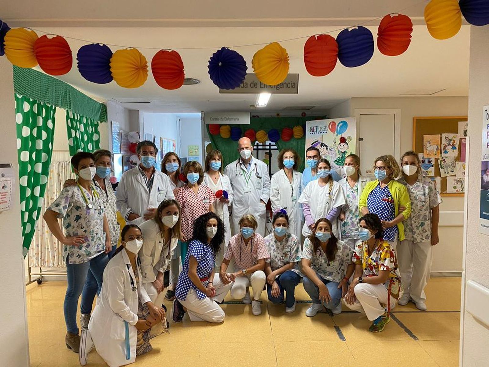 Imagen de la unidad de pediatría del Hospital de Jerez