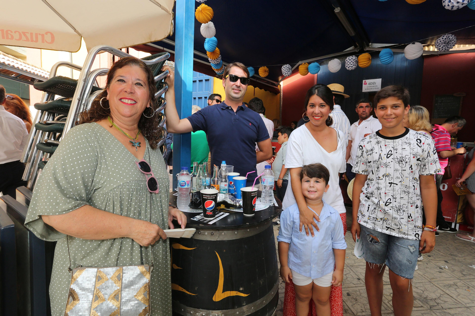 Ambiente en la Plaza de Toros de la Merced