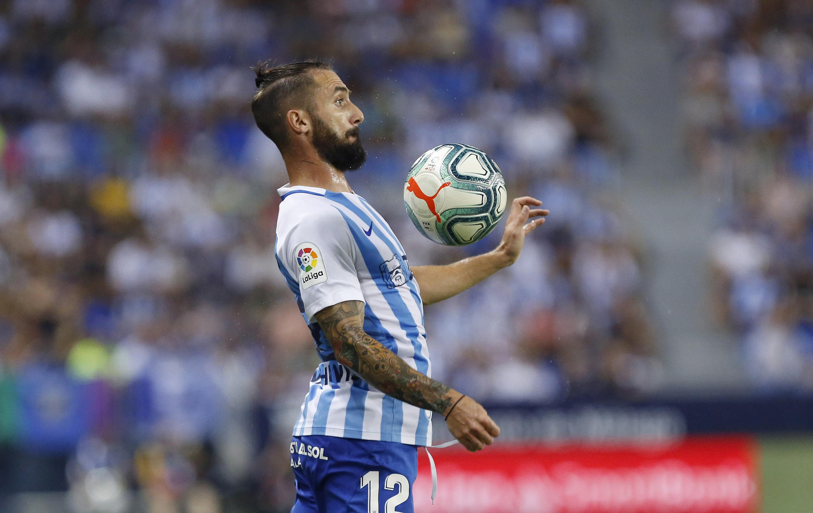 El Málaga CF-Las Palmas, en fotos