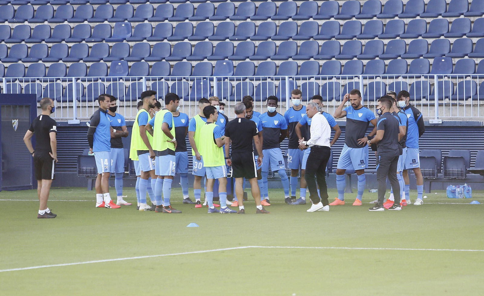 Las foto del Málaga CF-Alcorcón