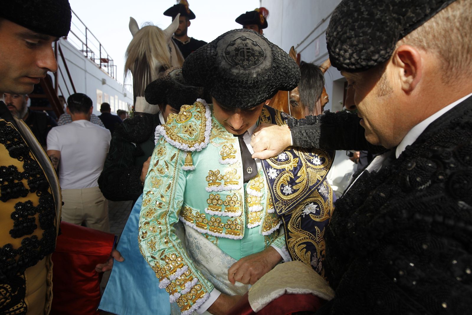 Fotogalería corrida de toros Roquetas de Mar. El Fandi, Castella, Cayetano.