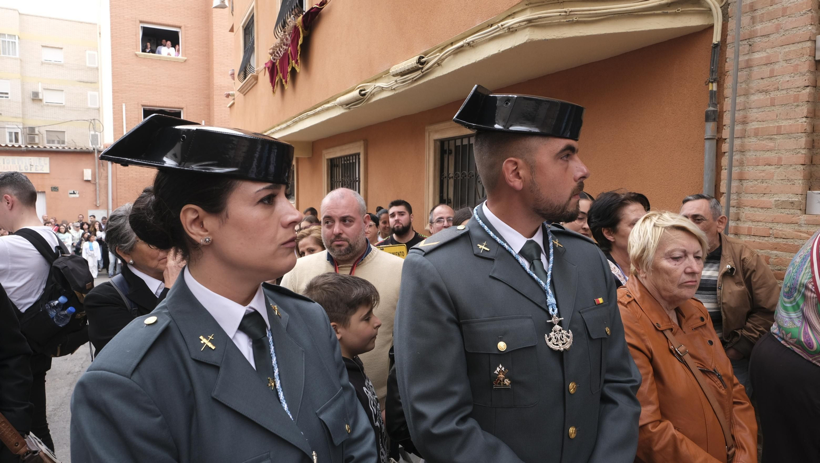 La procesión de Los Ángeles en Almería, en imágenes