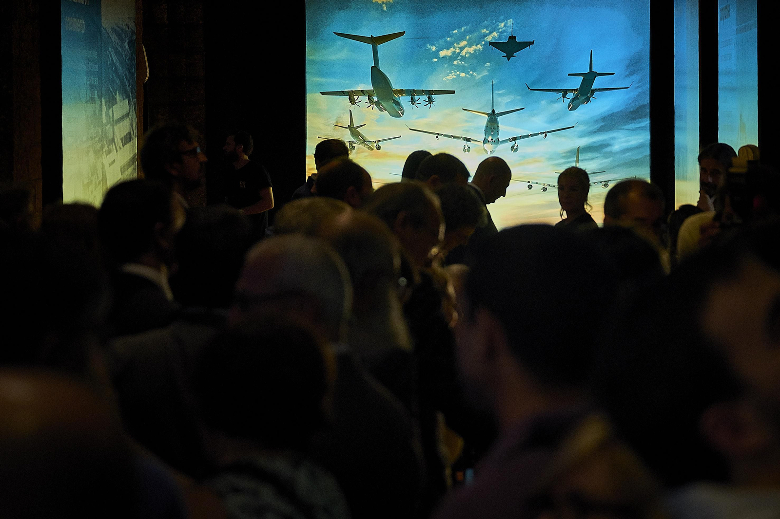 Exposición 90 Años de Airbus.