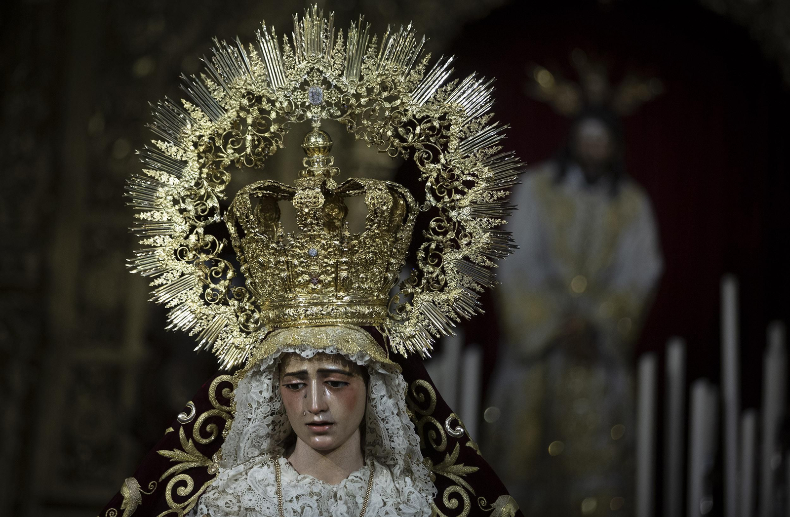 La Virgen de la Amargura tras su restauración, en imágenes