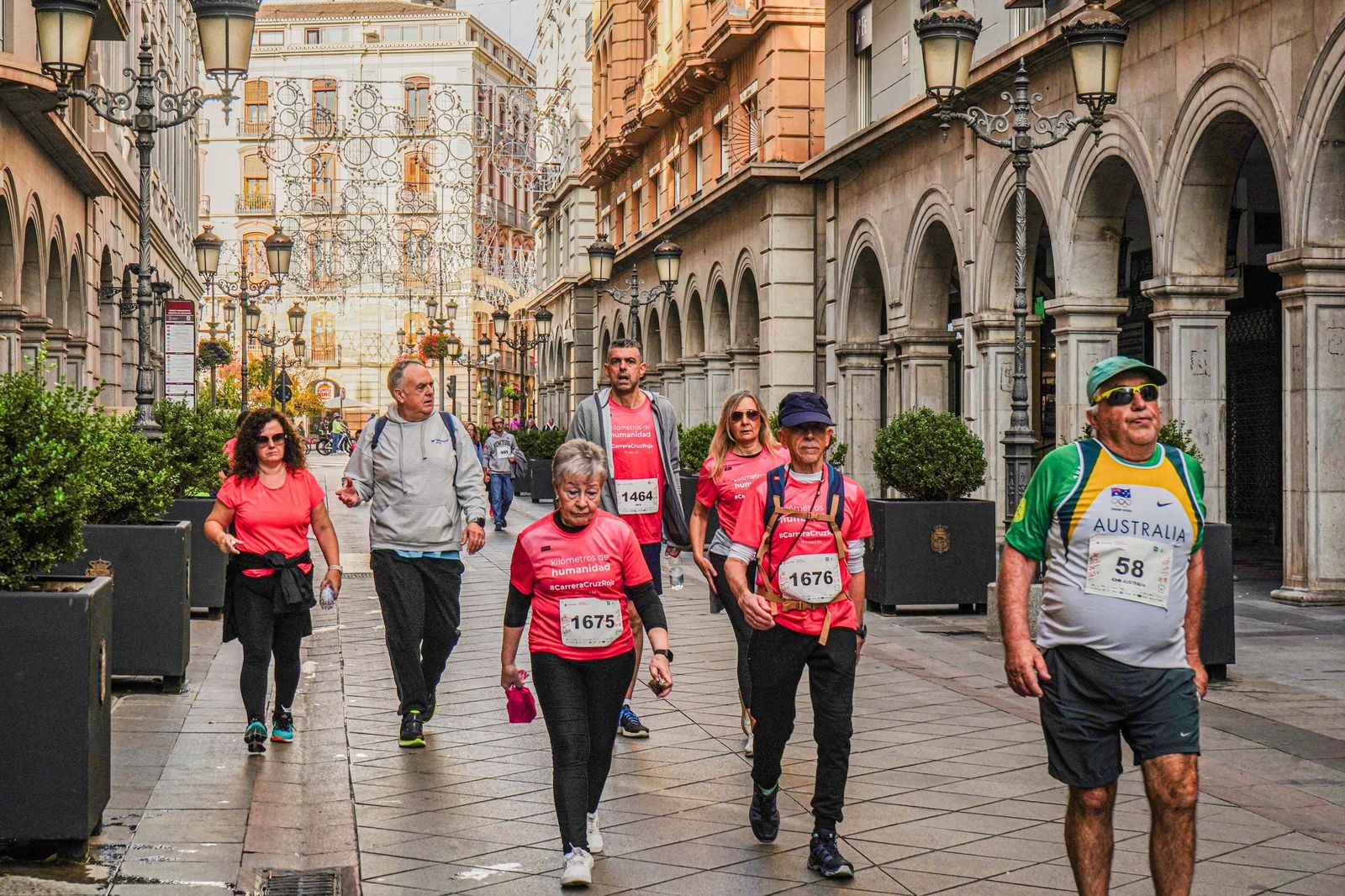 Las imágenes de la Carrera de la Cruz Roja en Granada