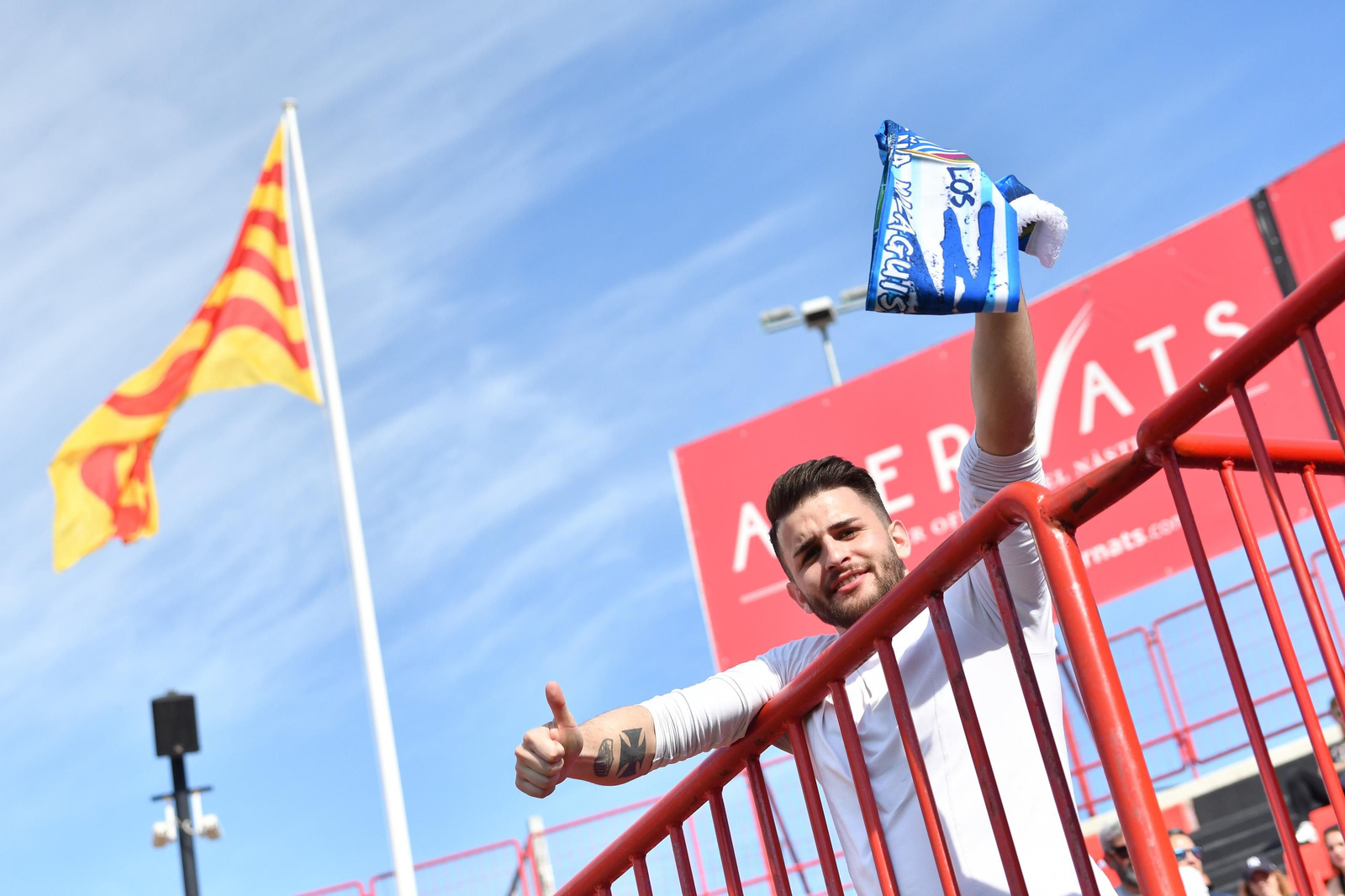 Las imágenes del Nàstic-Málaga