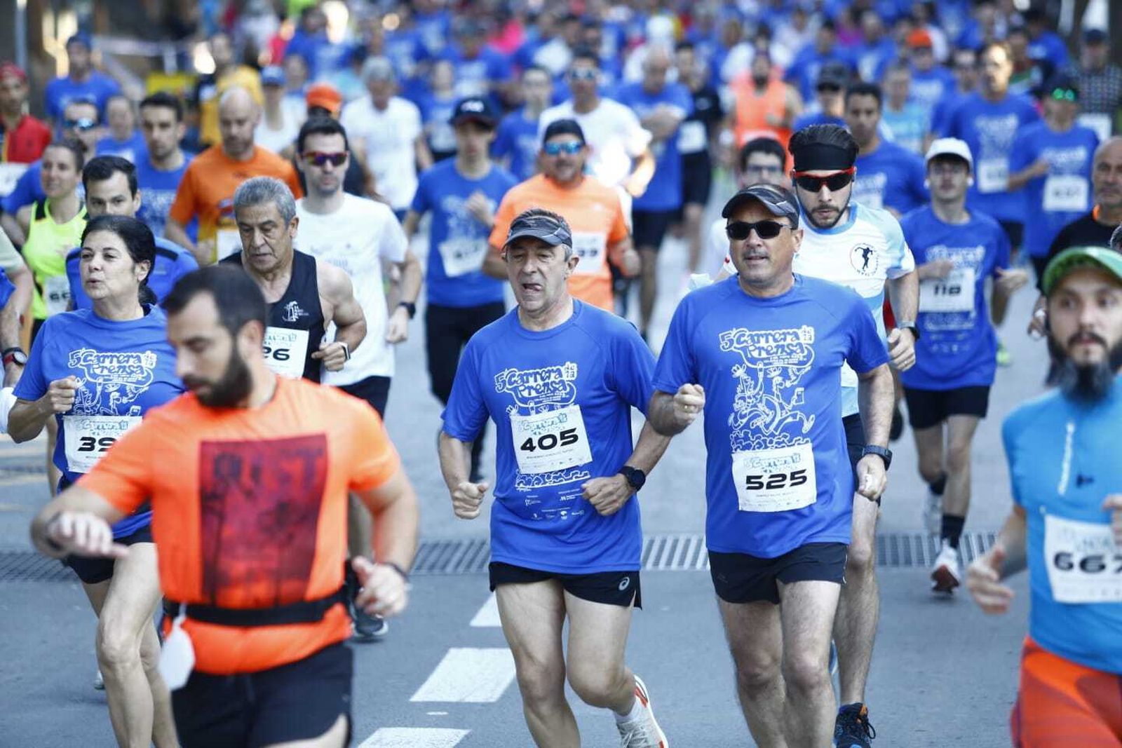 Las imágenes de la quinta carrera por la libertad de prensa