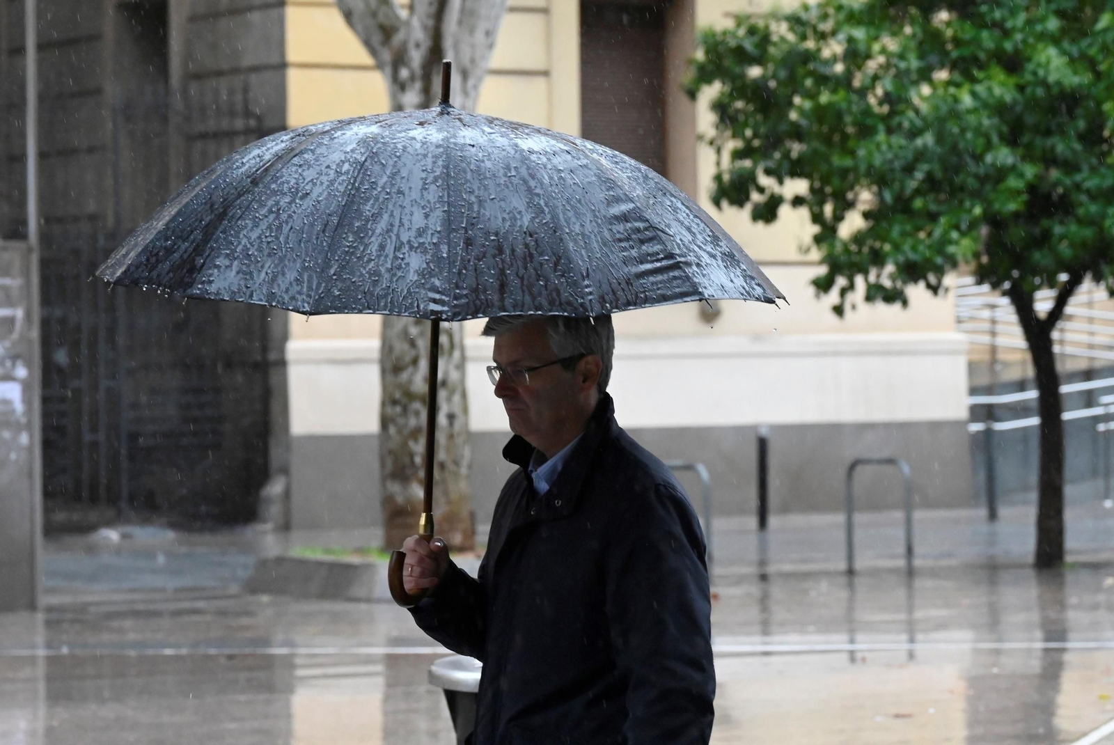 El fuerte paso de la borrasca Jana por Córdoba, en imágenes