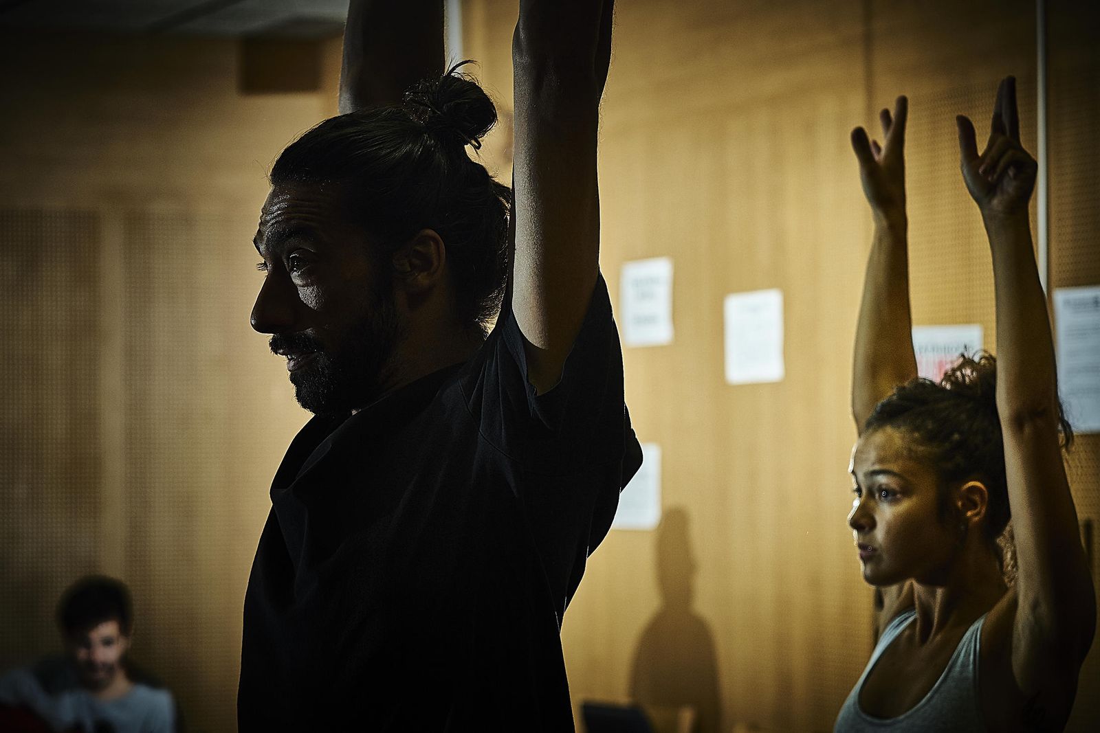 Eduardo Guerrero, durante uno de sus ensayos.
