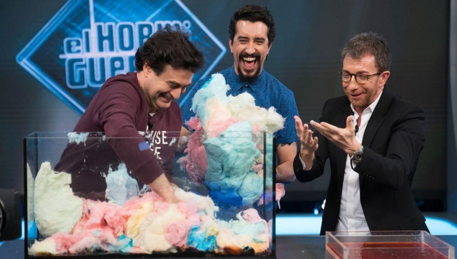 Marron entre Pepe Rodríguez y Pablo Motos en un reciente 'hormiguero'