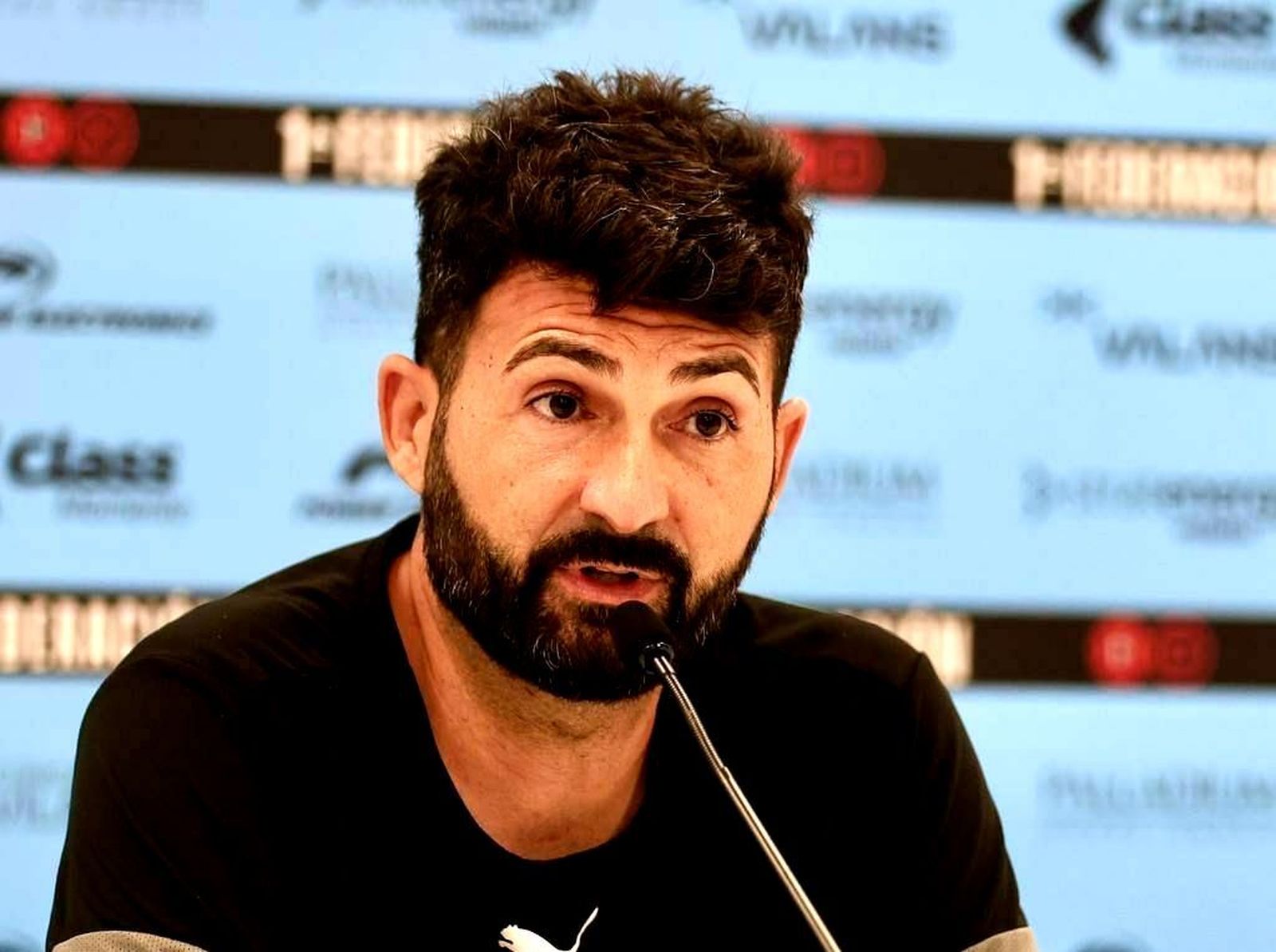 Fernández Romo, en sala de prensa