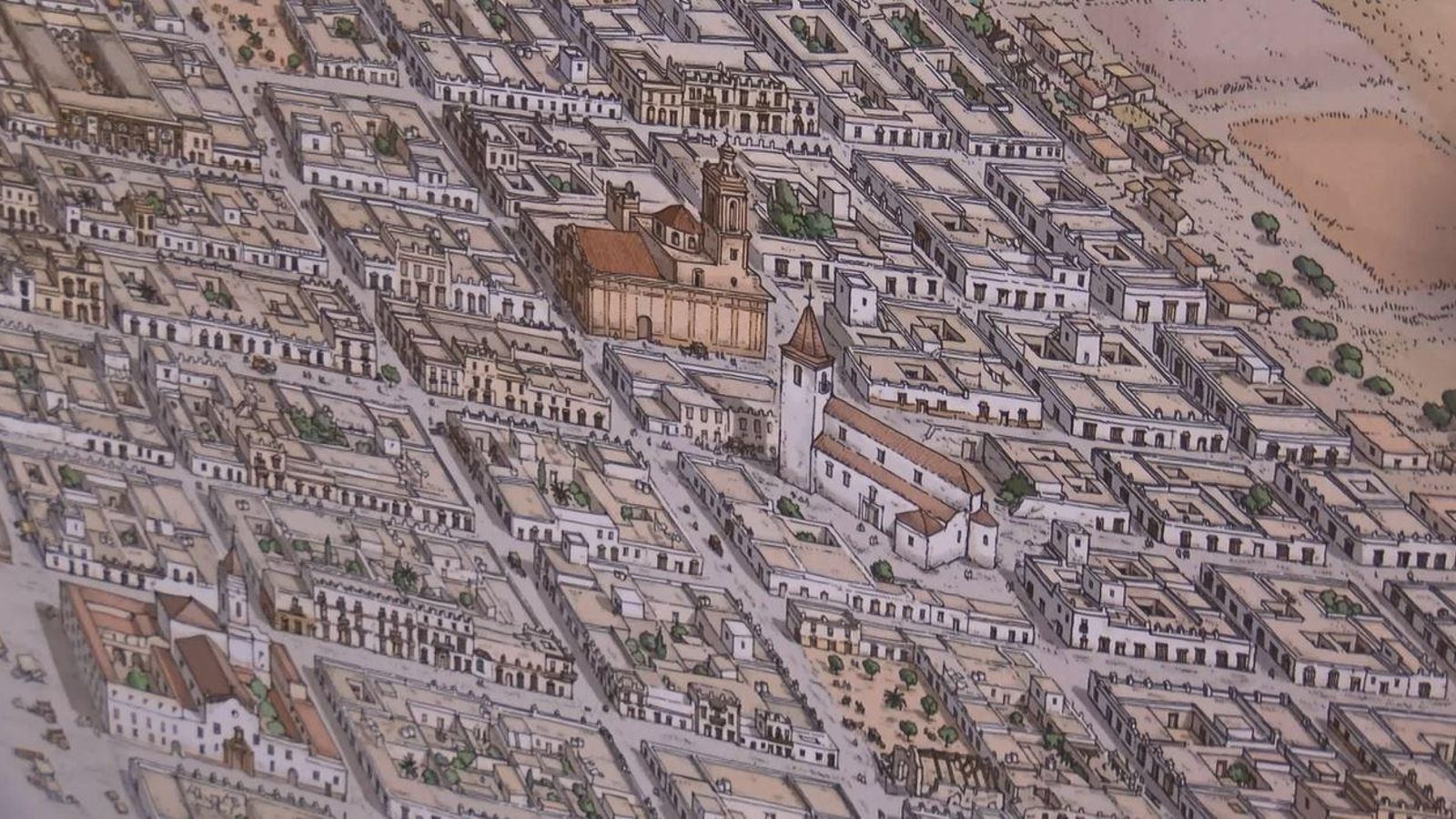 Un detalle de la ilustración de Arturo Redondo