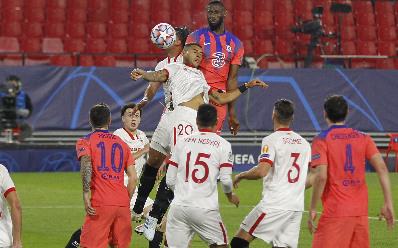 Las imágenes del Sevilla-Chelsea