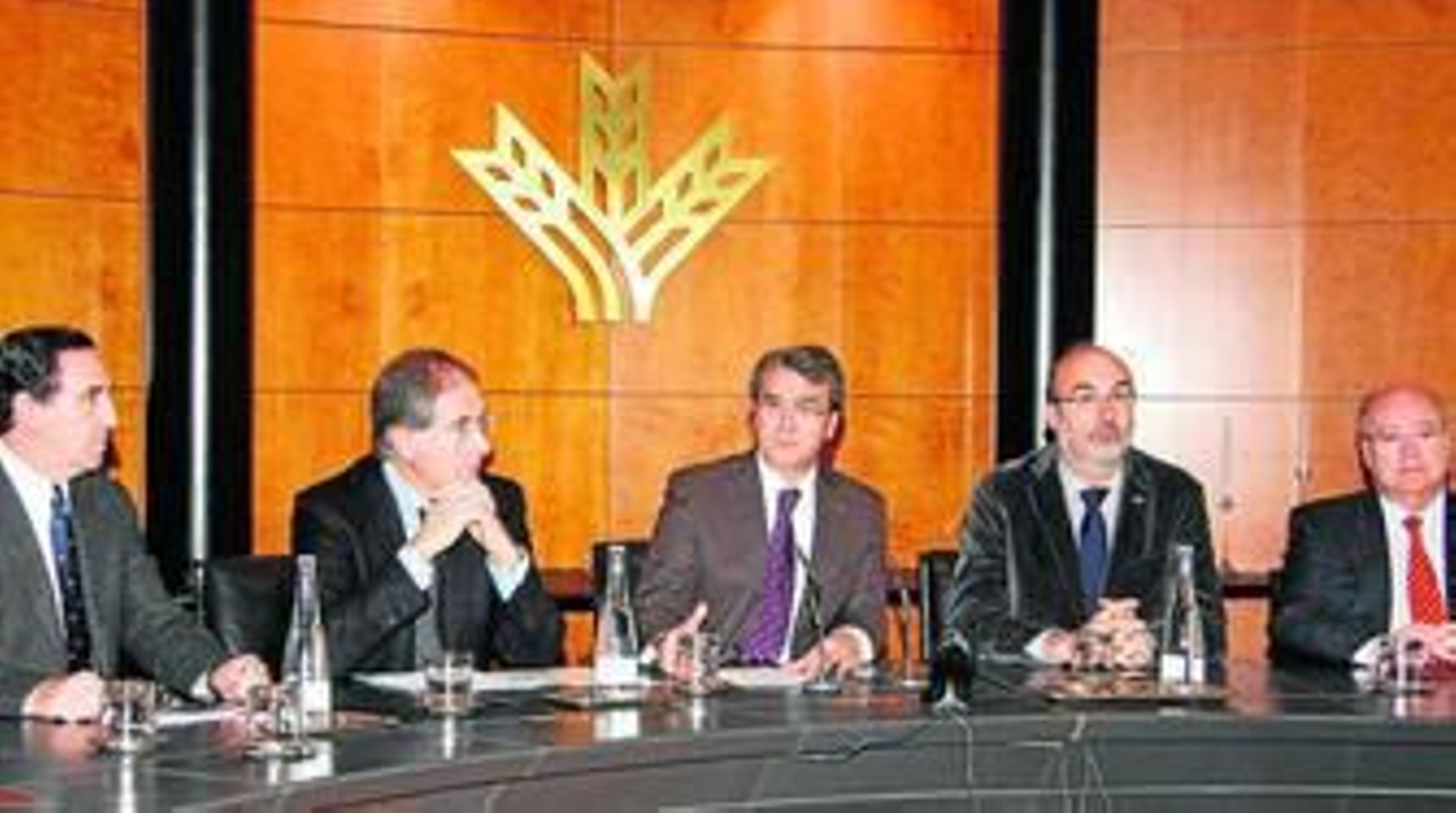 Javier de Teresa, Jesús Quero, Antonio León, Ignacio Molina, y Manuel Fuentes.