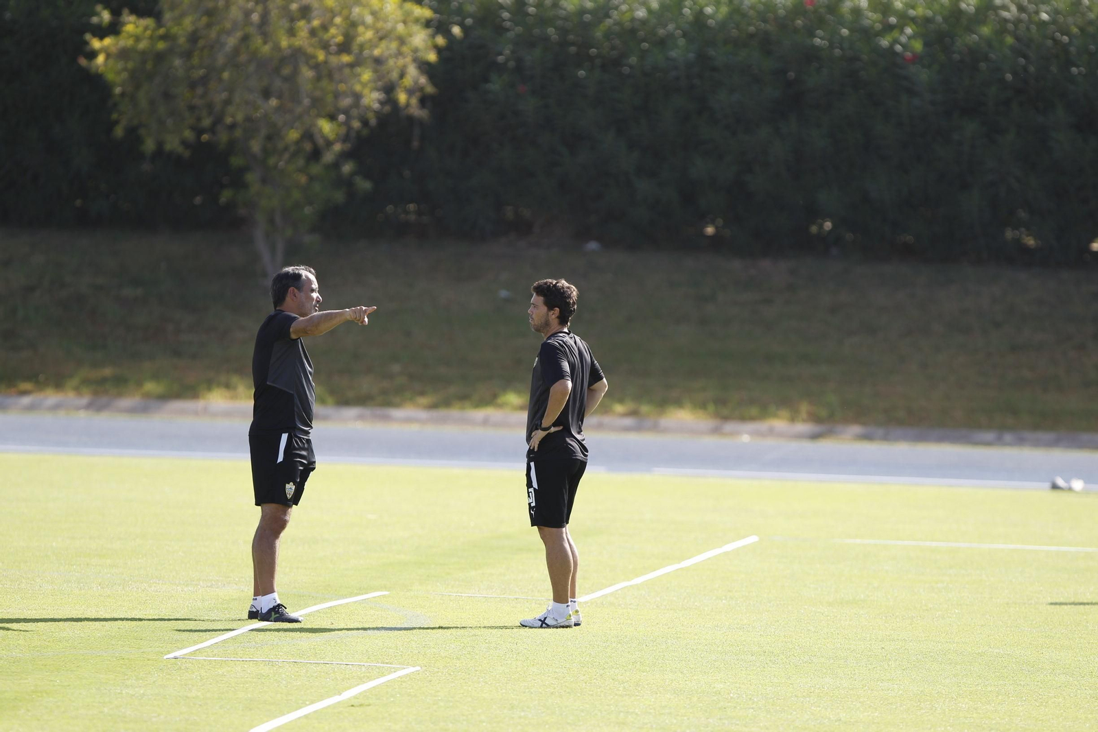 Fotogalería entrenamiento U.D. Almería