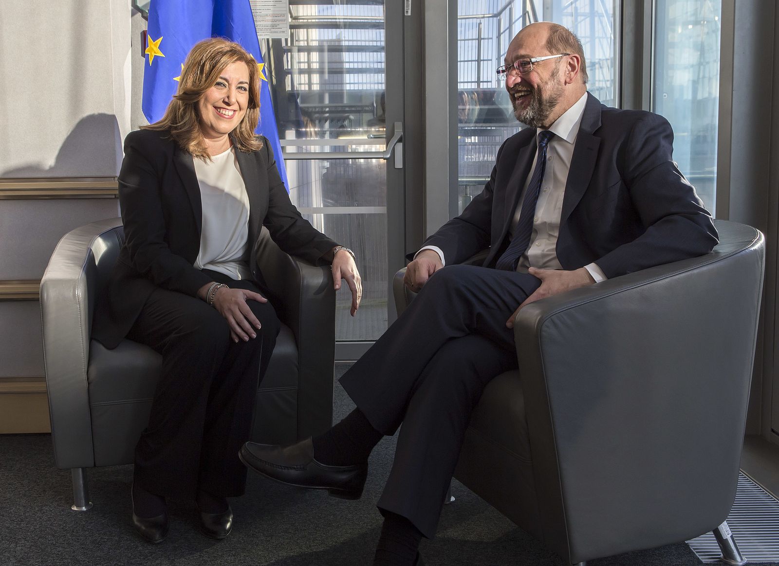 Susana Díaz en Bruselas
