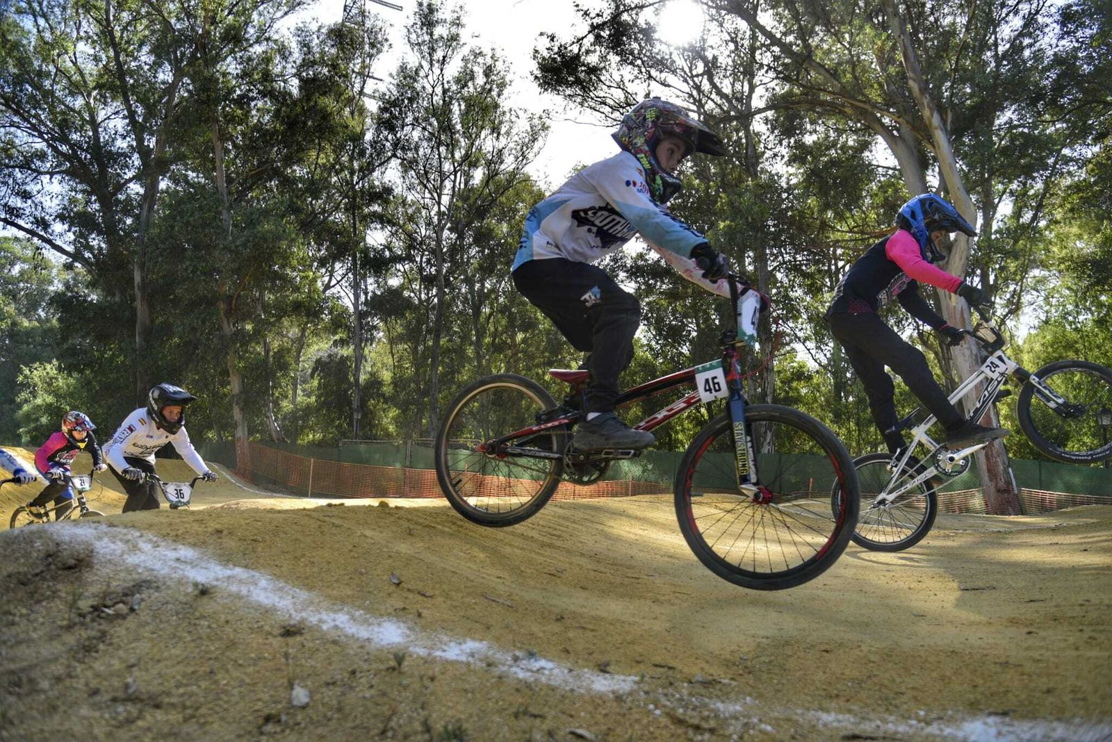 La Copa de Andalucía de BMX en Las Marismas