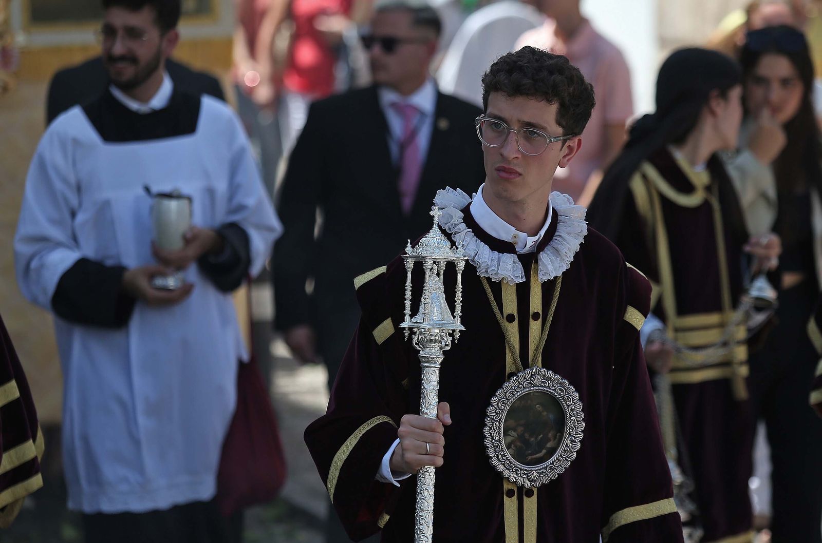 Las imágenes de la  celebración del Corpus Christi en Algeciras