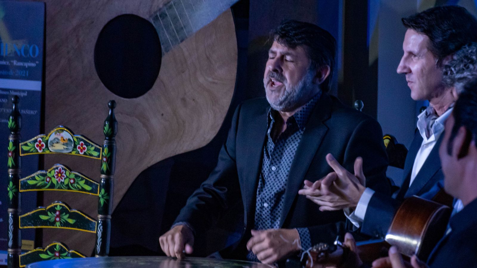 José 'El Pañeros', en una actuación junto a su hermano Perico