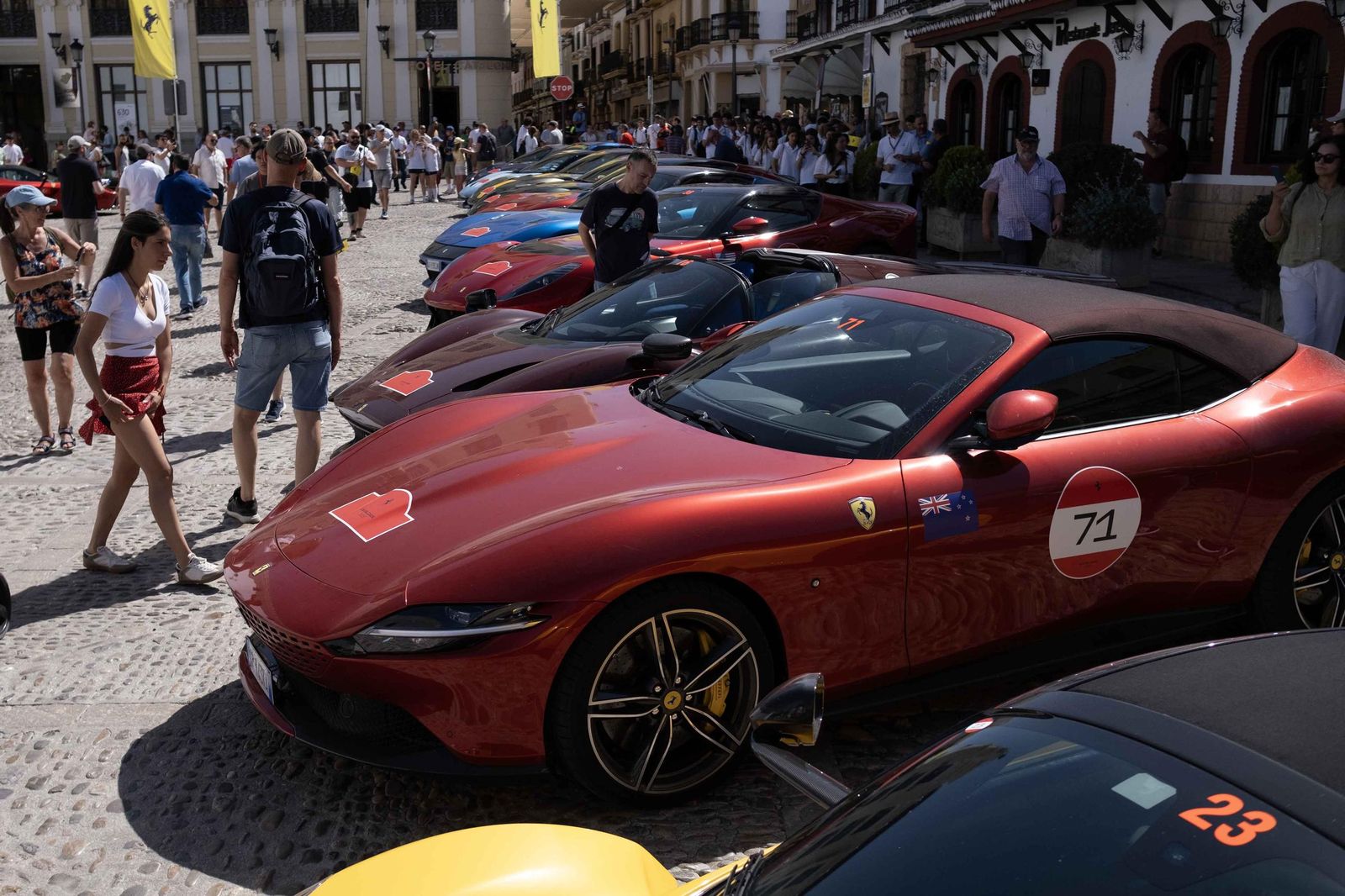 Ronda se llena de ferraris, en imágenes