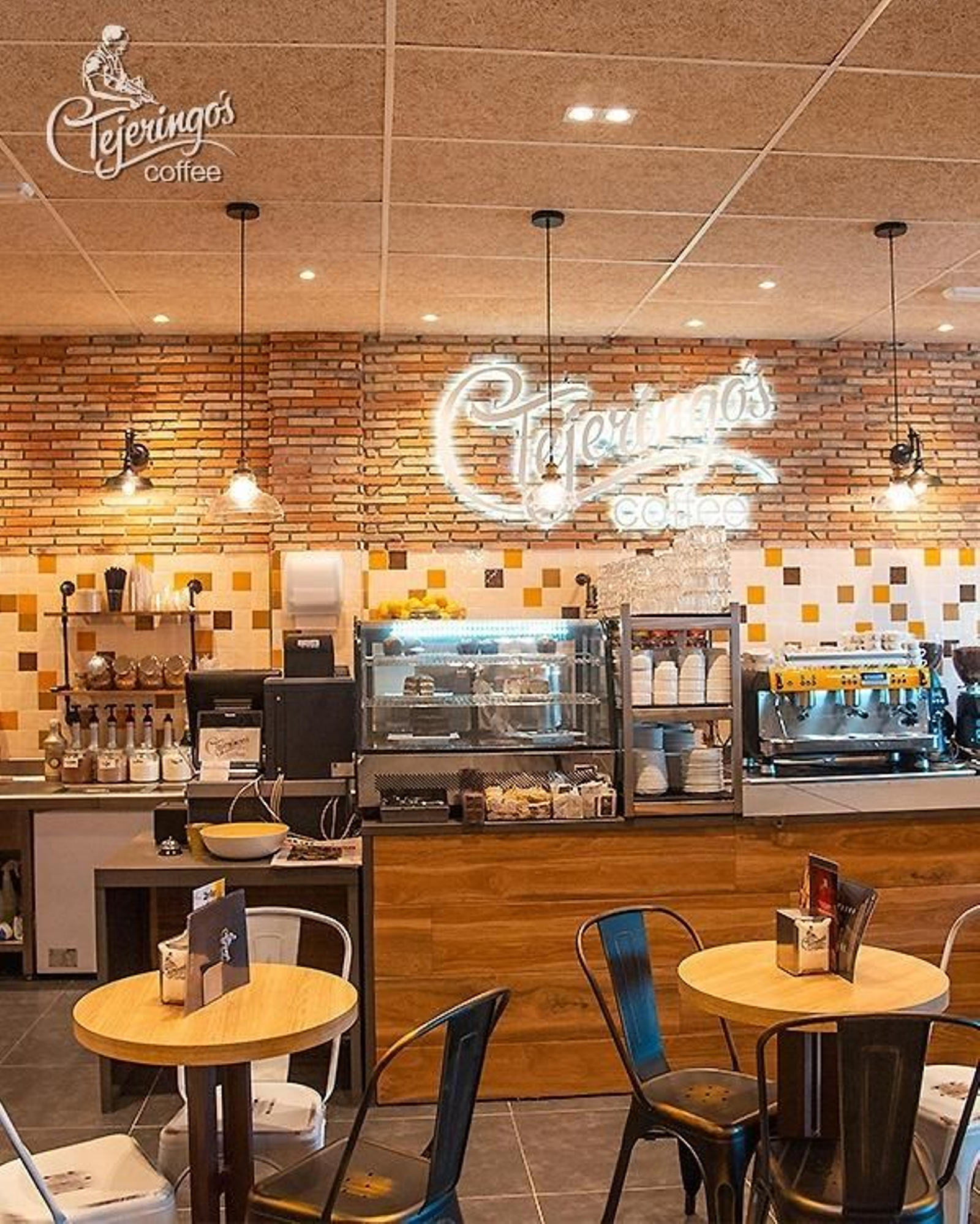 Interior de uno de los locales en Málaga.